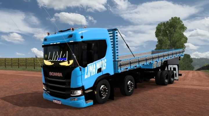 ETS2 Scania Ntg Com Barra Limpa Realista (1.53)