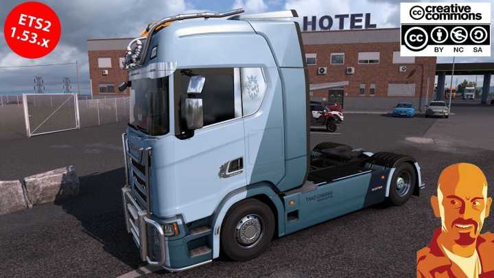 ETS2 Scania S Bev Electric Ownable & Improved V1.0 (1.53)