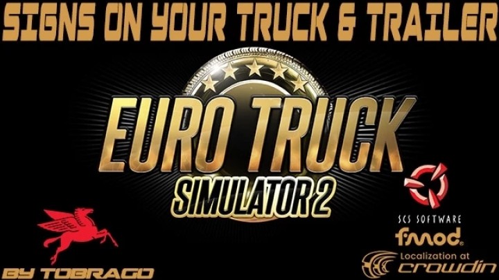 ETS2 Signs On Your Truck And Trailer V1.0.5.0S (1.53)