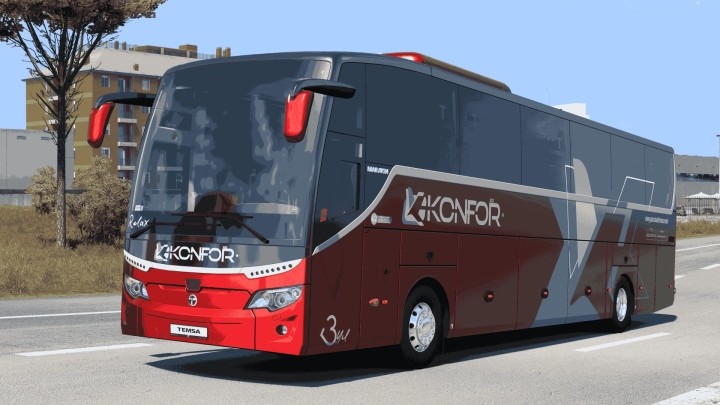 ETS2 Temsa Maraton Konfor Turizm New Skin V1.0 (1.52)