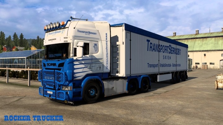 ETS2 Transport Service Skien As Skin Pack V1.0 (1.52)