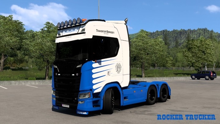 ETS2 Transport Service Skien As Skin Pack V1.0 (1.52)