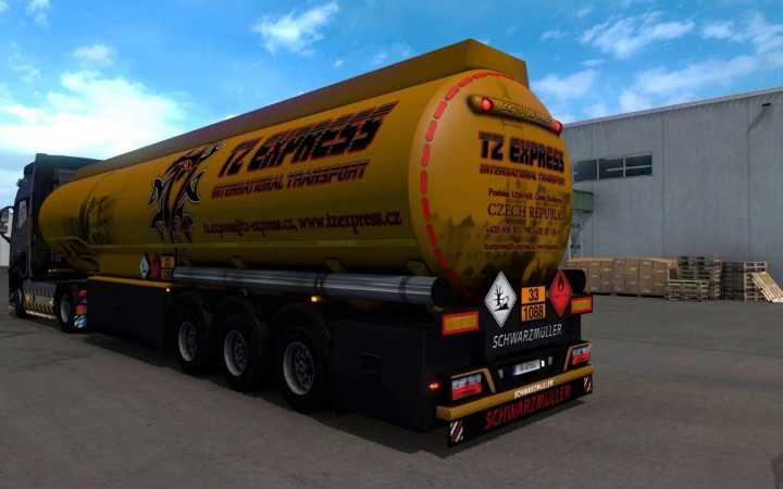 ETS2 Tz Trailers Pack V1.52 (1.52)