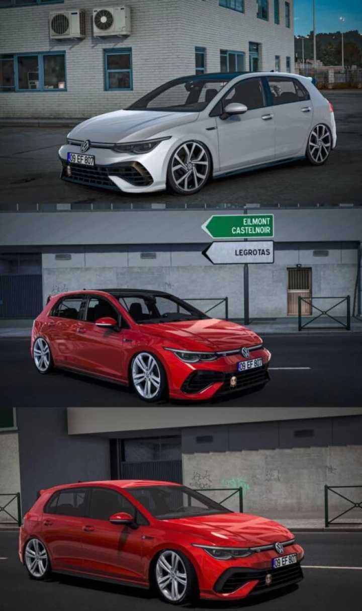 ETS2 Volkswagen Golf 8 R Line (1.53)