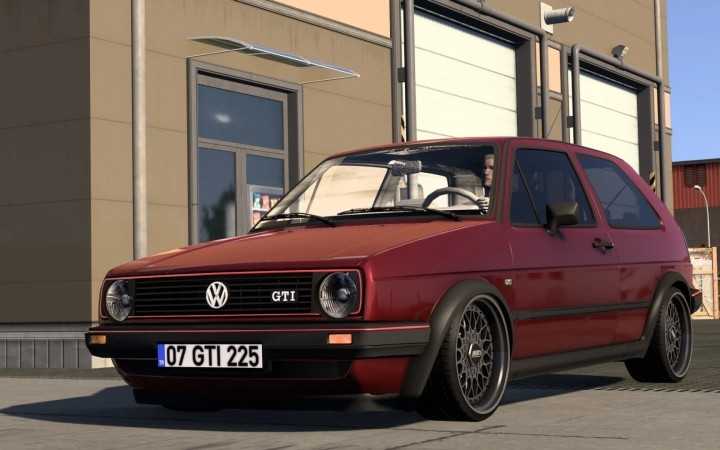 ETS2 Volkswagen Golf Gti 16V Mk2 (1.53)