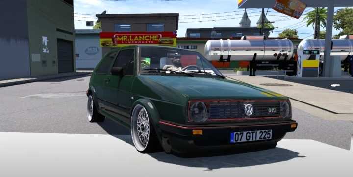 ETS2 Volkswagen Golf Gti 16V Mk2 V1.0 (1.52)