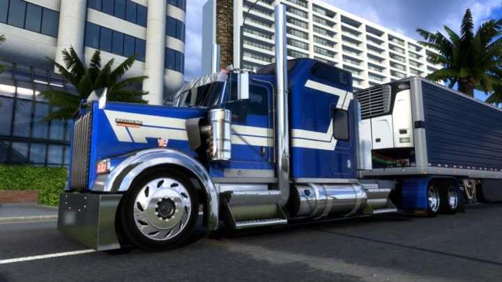 ATS Custom Kenworth W900B V1.53 (1.53)