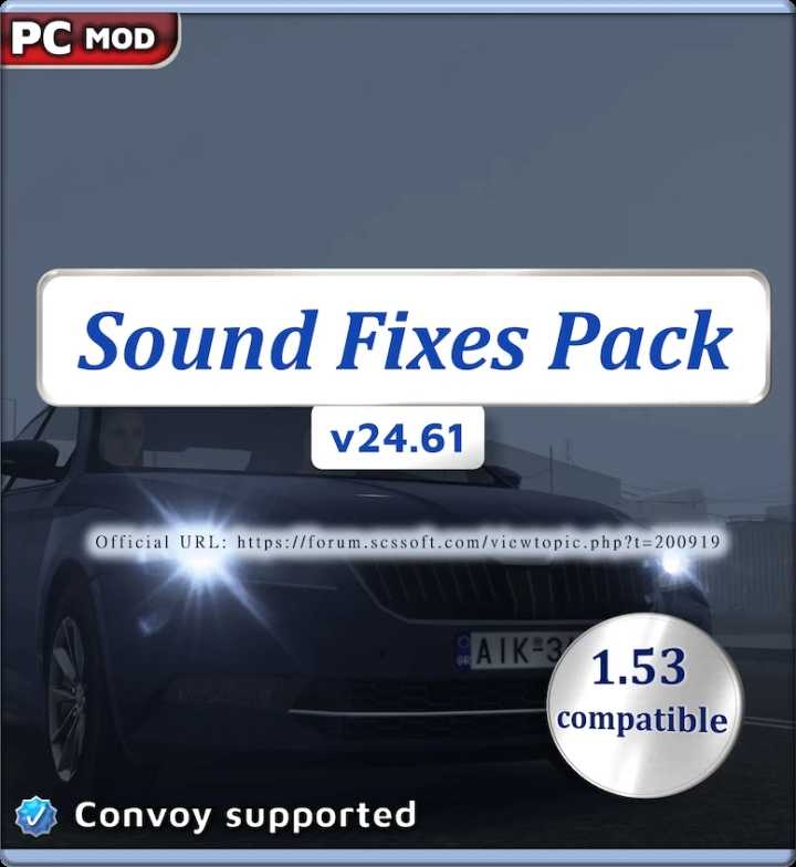 ATS Sound Fixes Pack V24.61 (1.53)