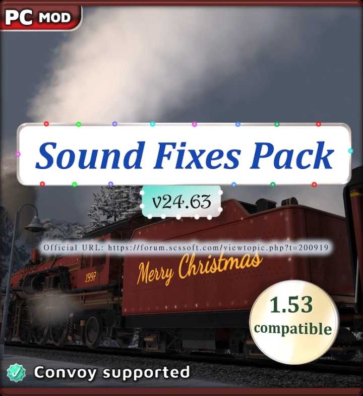 ATS Sound Fixes Pack V24.63 (1.53)