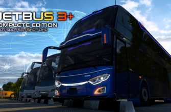 ETS2 Adiputro Jetbus 3+ Полное издание V1.0 (1.53)