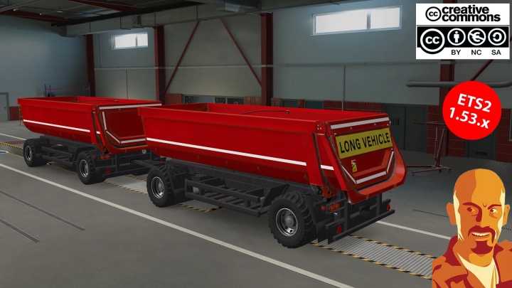 ETS2 Agrar Kipper Trailer V3.0 (1.53)