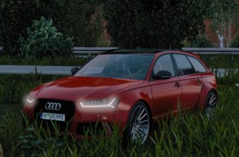 ETS2 Audi Rs6 C7 Avant 2016 V1.8 (1.53)