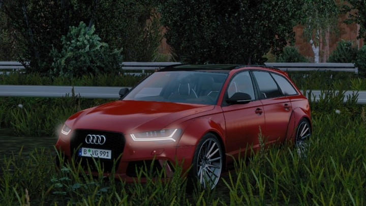 ETS2 Audi Rs6 C7 Avant 2016 V1.8 (1.53)