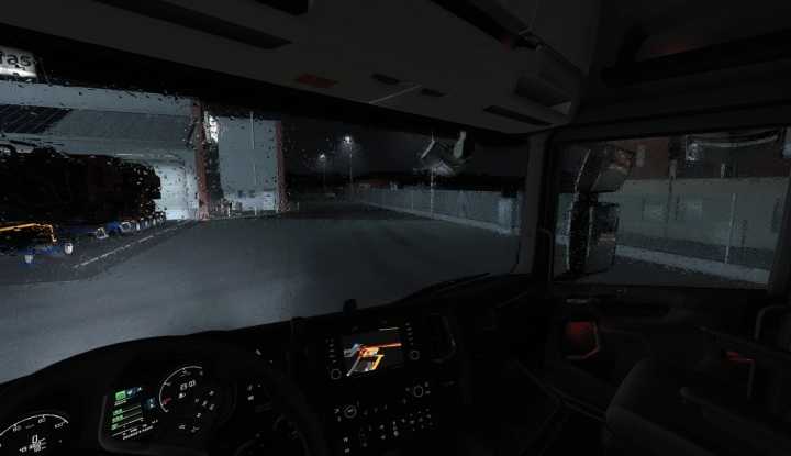 ETS2 Better Raindrops V2.1.5 (1.53)