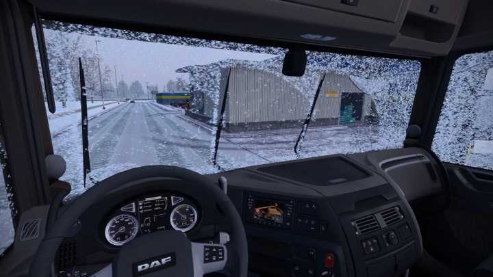 ETS2 Better Raindrops V2.1.7 (1.53)