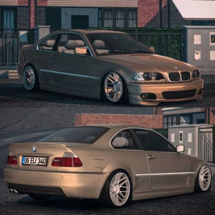 ETS2 Bmw 3 Series E46 (1.53)