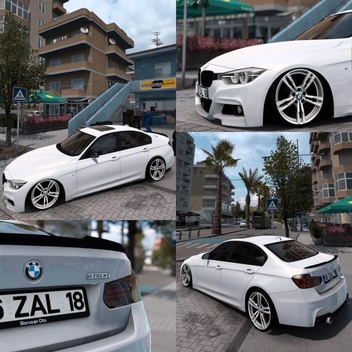 ETS2 Bmw 320I F30 M Sport (1.53)