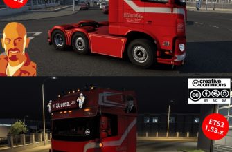 ETS2 Daf Xf 106 480 Weeda Transport (1.53)