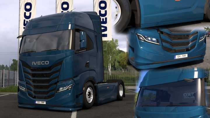 ETS2 Eko Truck Parts V2.5.4 (1.53)
