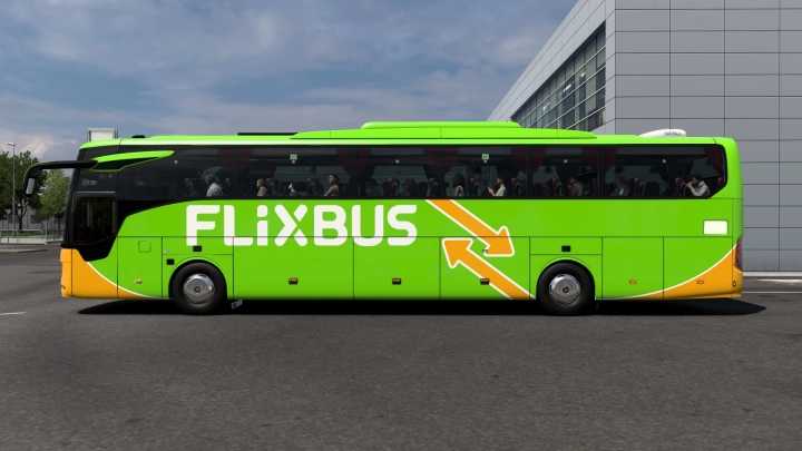 ETS2 Flixbus-Skin For Mb New Tourismo 16 Rhd V1.0 (1.53)
