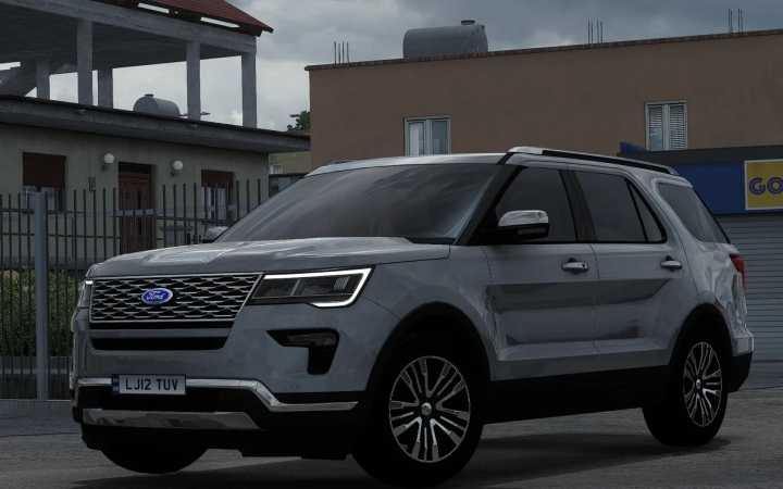 ETS2 Ford Explorer Platinum 2019 V1.6 (1.53)