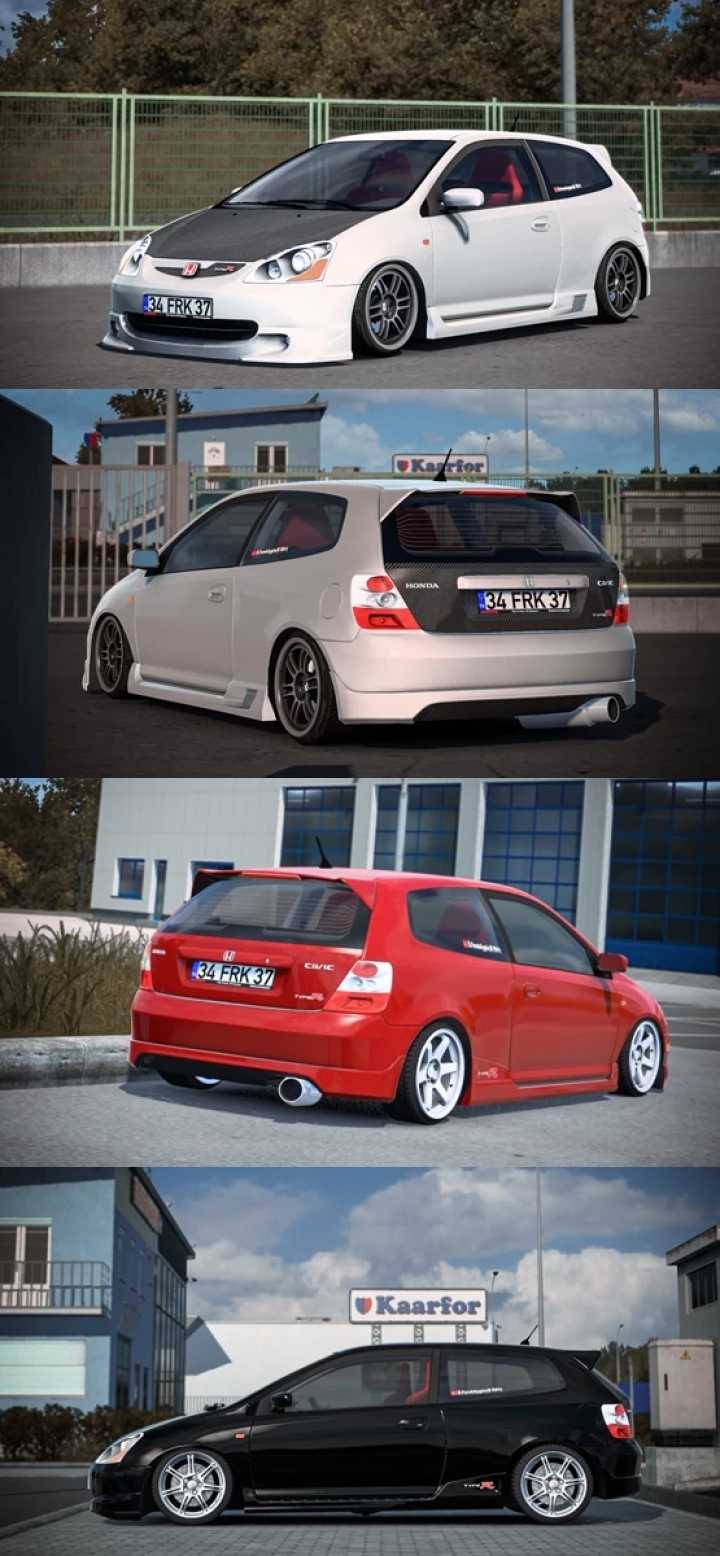 ETS2 Honda Civic Ep3 Typer (1.53)