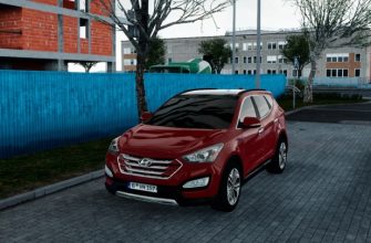 ETS2 Hyundai Santa Fe 2014 V1.3 (1.53) ETS2 Hyundai Santa Fe 2014 V1.3 (1.53)