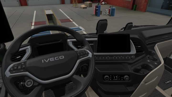 ETS2 Iveco S-Way Improved Interior V1.0 (1.53)