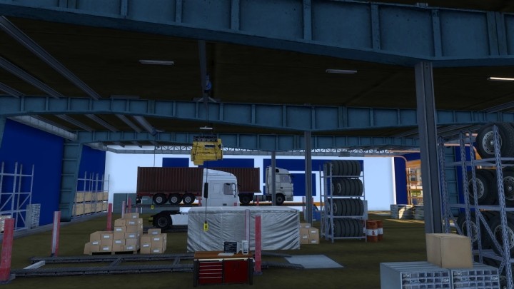 ETS2 Jost Garage D-Deck (29.11.2024) V1.0 (1.53)