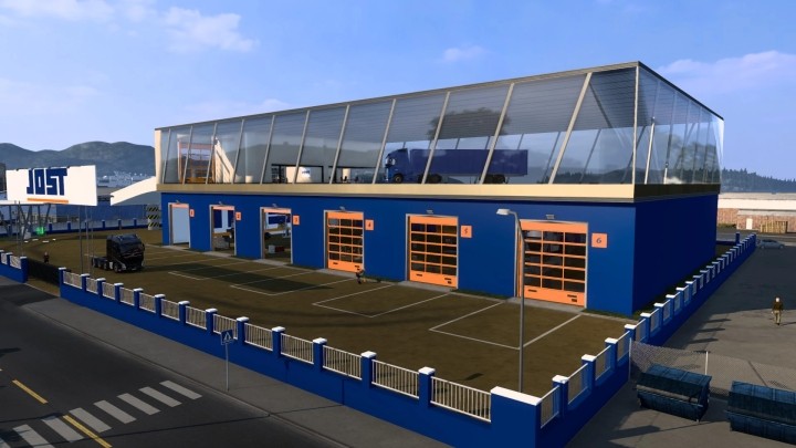 ETS2 Jost Garage D-Deck (29.11.2024) V1.0 (1.53)