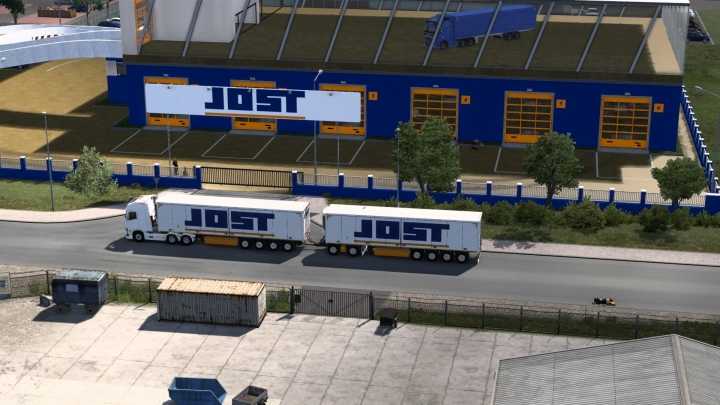 ETS2 Jost Scs Box Trailer (01.12.2024) V1.0 (1.53)