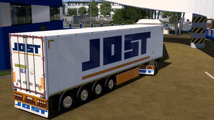 ETS2 Jost Scs Box Trailer (01.12.2024) V1.0 (1.53)