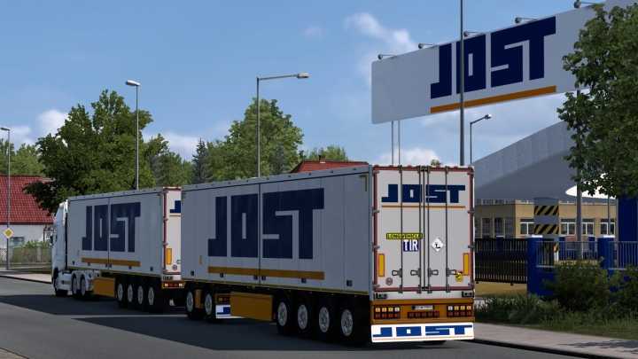 ETS2 Jost Scs Box Trailer (01.12.2024) V1.0 (1.53)