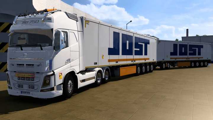 ETS2 Jost Scs Box Trailer (01.12.2024) V1.0 (1.53)