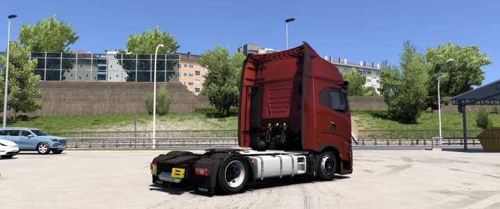 ETS2 Low Deck Chassis Addon For Scs Iveco S-Way V1.0 (1.53)