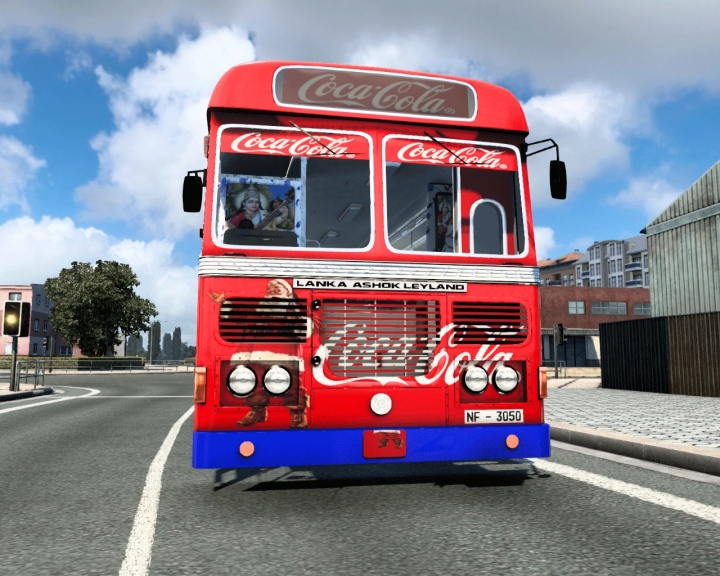 ETS2 Magic Santa Bus V1.0 (1.53)