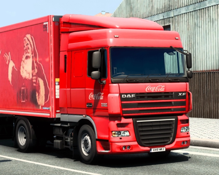 ETS2 Magic Santa Truck Skin V1.0 (1.53)