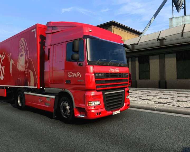 ETS2 Magic Santa Truck Traffic V1.0 (1.53)
