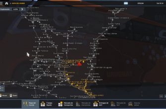 ETS2 Карта Ceibo V2.7 Arg-Uru (1.53)