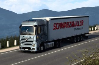 ETS2 Mercedes Actros Mp4 Reworked V3.6 (1.53)