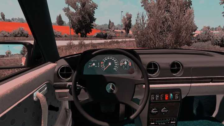 ETS2 Mercedes-Benz 280E W123 1983 V1.1 (1.53)