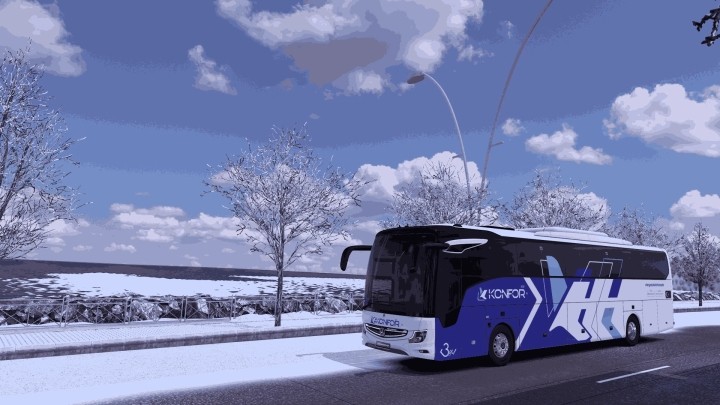 ETS2 Mercedes-Benz Tourismo 16 E6 Konfor Turizm Skinpack V1.0 (1.53)