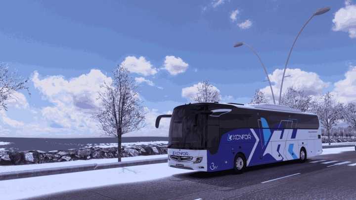 ETS2 Mercedes-Benz Tourismo 16 Shd Konfor Turizm Skinpack V1.0 (1.53)
