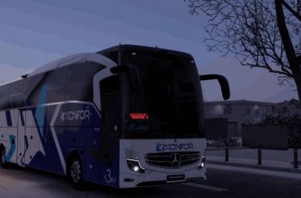 ETS2 Mercedes Benz Travego 16 Shd Be Konfor Turizm Skinpack V1.0 (1.53)