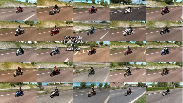 ETS2 Motorcycle Traffic Pack V6.5.10 (1.53)