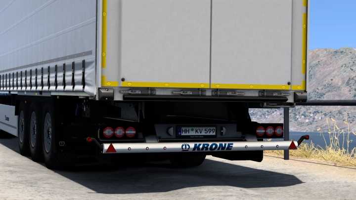 ETS2 New Bumper For Krone V2.0 (1.53)