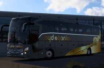 ETS2 Нигде Айдоганлар Покрытие для Travego 2024 V1.0 (1.53)