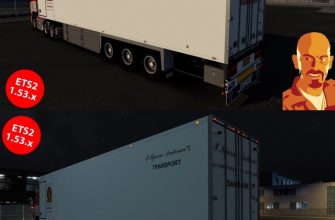 ETS2 P. Bjarne Andersen Lamberet Trailer V1.0 (1.53)