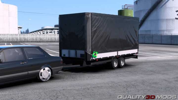ETS2 Pack Trailers For Cars V1.53 (1.53)