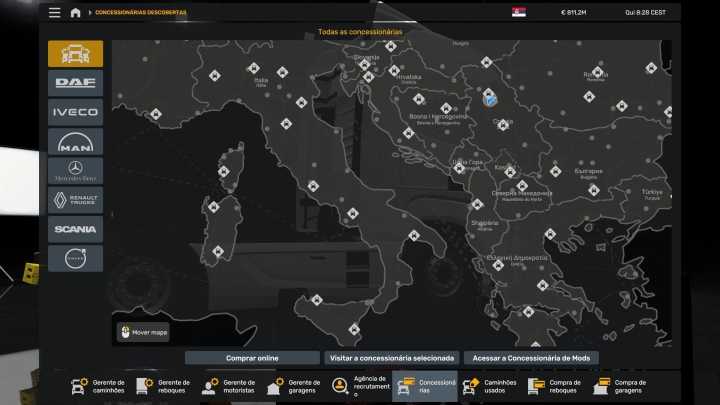 ETS2 Profile (Savegame) V1.53.3.5S (1.53)